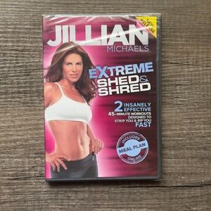 Jillian Michaels Extreme Shed & Shred Workout Fitness DVD 2011‎